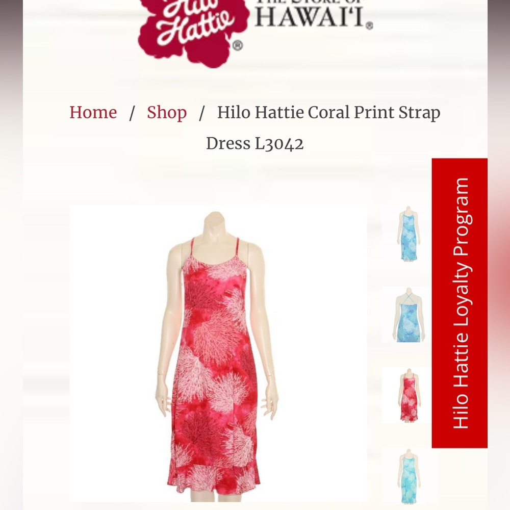 Hilo Hattie Ref Cora Dress